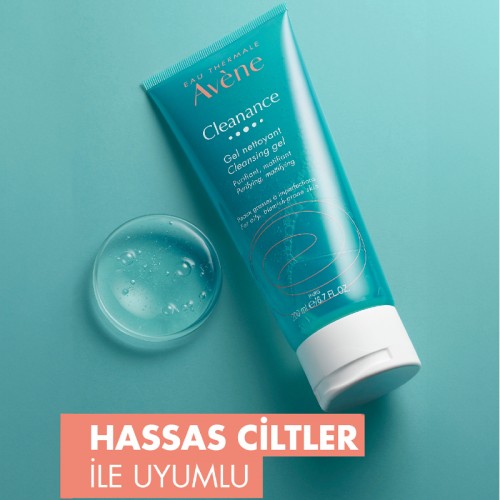 Avene Cleanance Cleansing Gel - Yağlı ve Akneye Eğilimli Ciltler İçin Temizleme Jeli 200ml