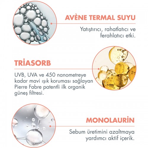 Avene Cleanance SPF 50+ Yağlı Cilt Güneş Kremi 50ml