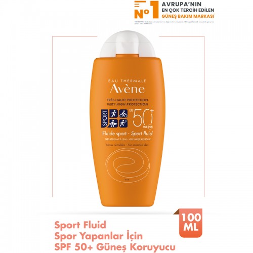 Avene Fluid Sport SPF 50+ Güneş Kremi 100ml