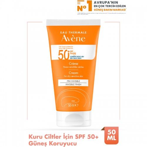 Avene Solaire Creme SPF 50+ Güneş Koruyucu 50ml