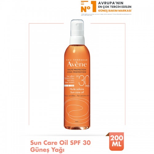 Avene Suncare Oil SPF 30 - Güneş Yağı 200ml