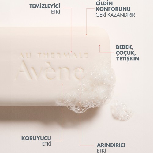 Avene XeraCalm A.D Ultra Rich Cleansing Bar - Atopi Eğilimli Ciltler İçin Yıkama Sabunu 100gr