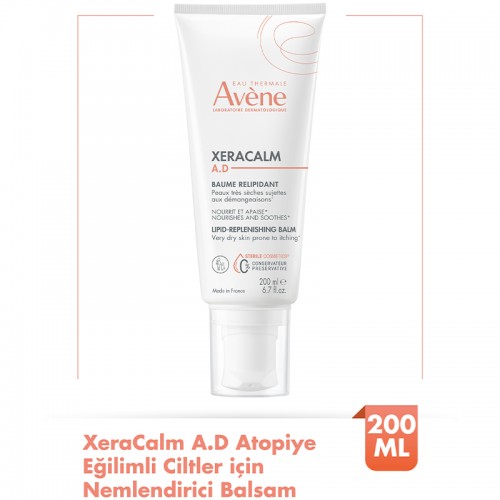 Avene XeraCalm A.D Lipid-Replenishing Balm - Atopi Eğilimli Ciltler İçin Nemledirici Balsam 200ml