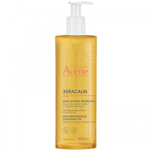 Avene XeraCalm A.D Lipid-Replenishing Cleansing Oil - Atopiye Eğilimli Ciltler İçin Temizleme Yağı 400ml