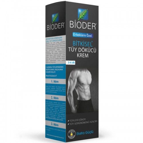 Bioder Erkeklere Özel Tüy Dökücü Krem 100ml