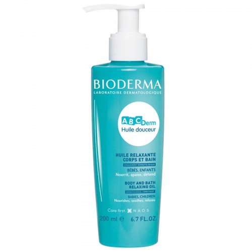 Bioderma ABCDerm Relaxing Oil - Bebek Masaj Yağı 200ml