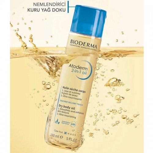 Bioderma Atoderm 2-in 1 Body Oil - Çatlak Önleyici Nemlendirici Bakım Yağı 150ml