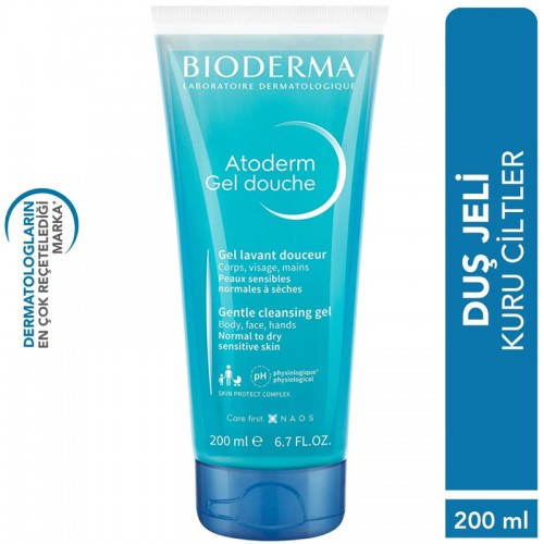 Bioderma Atoderm Gentle Shower Gel - Duş Jeli 200ml