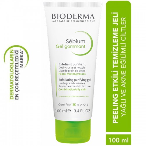 Bioderma Sebium Exfoliating Gel - Peeling Etkili Temizleyici Jel 100ml