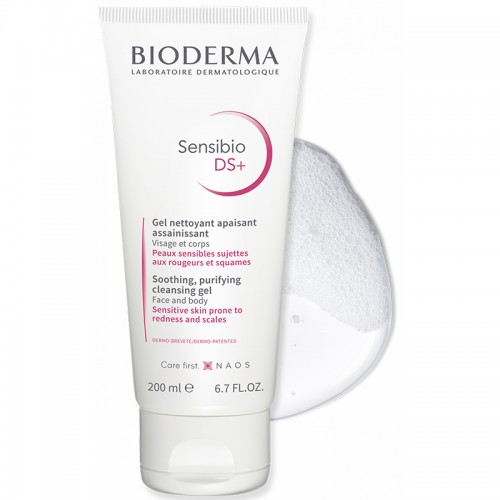 Bioderma Sensibio DS+ Foaming Gel - Kızarıklık Karşıtı Temizleme Jeli 200ml