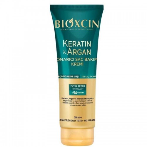 Bioxcin Keratin Argan Onarıcı Saç Bakım Kremi 250ml