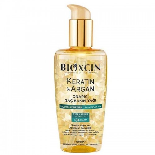 Bioxcin Keratin Argan Onarıcı Saç Bakım Yağı 150ml
