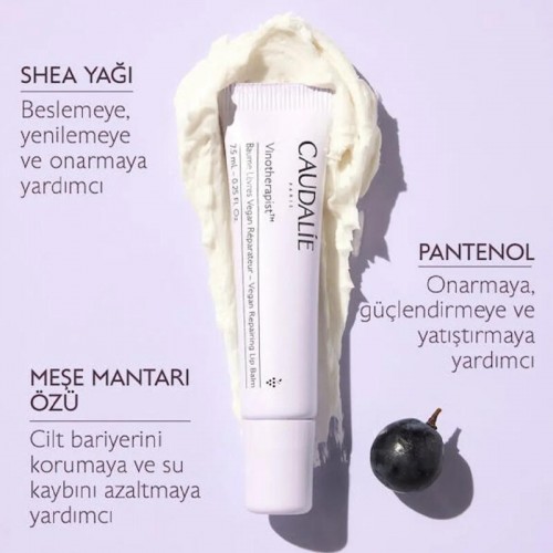 Caudalie Vinotherapist Vegan Repairing Lip Balm - Dudak Balsamı 7,5ml