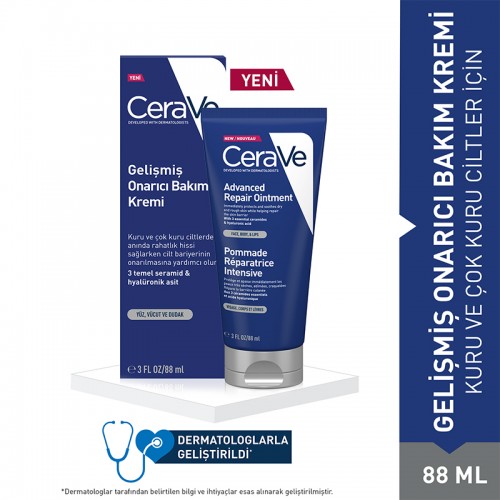 CeraVe Advanced Repair Ointment - Gelişmiş Onarıcı Bakım Kremi 88ml