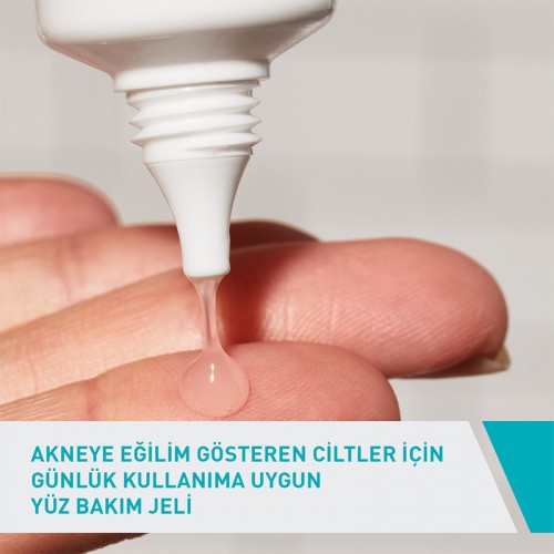 CeraVe Akneye Eğilim Gösteren Ciltler için Yüz Bakım Jeli 40ml