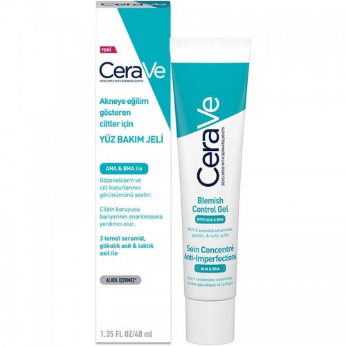 CeraVe Akneye Eğilim Gösteren Ciltler için Yüz Bakım Jeli 40ml