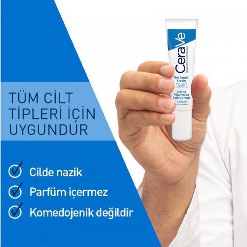 CeraVe Eye Repair Cream - Onarıcı Göz Çevresi Kremi 14ml