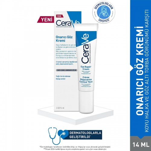 CeraVe Eye Repair Cream - Onarıcı Göz Çevresi Kremi 14ml