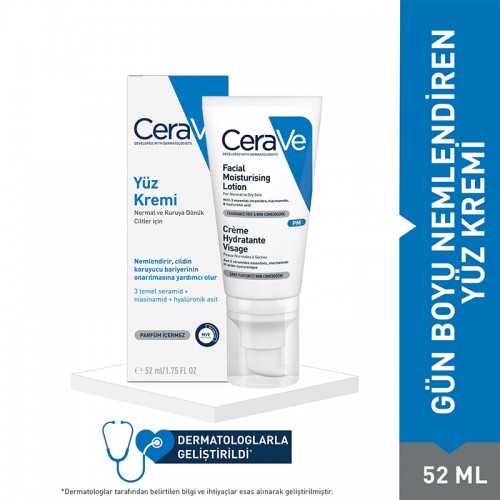 CeraVe Facial Moisturising Lotion - Nemlendirici Bakım Losyonu 52ml