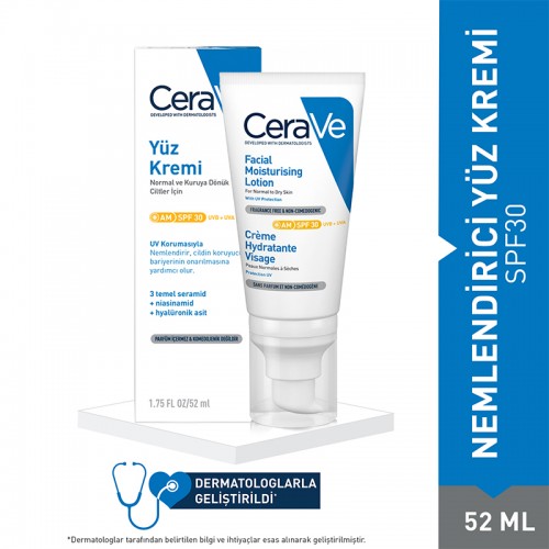 CeraVe Facial Moisturising Lotion SPF 30 - Nemlendirici Bakım Losyonu 52ml