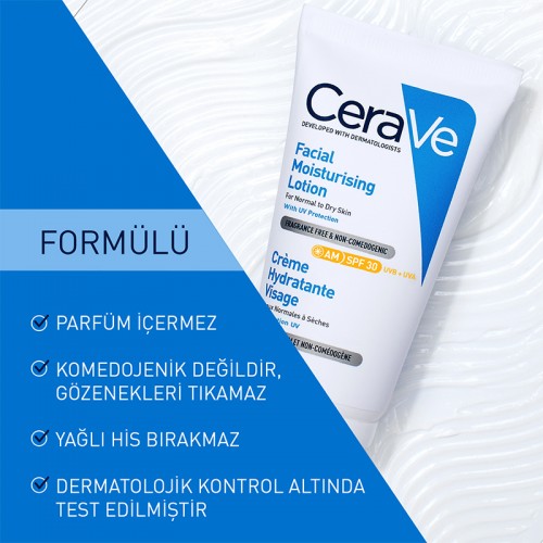 CeraVe Facial Moisturising Lotion SPF 30 - Nemlendirici Bakım Losyonu 52ml