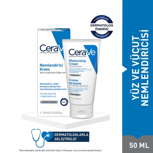 CeraVe Moisturising Cream - Nemlendirici Bakım Kremi 50ml