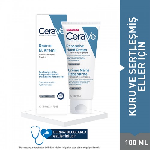 Cerave Onarıcı El Kremi 100ml