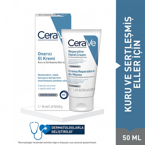 CeraVe Reparitive Hand Cream - Onarıcı El Bakım Kremi 50ml