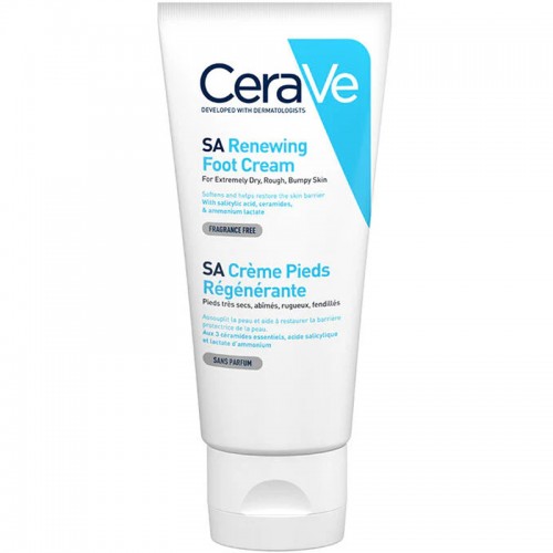 CeraVe SA Renewing Foot Cream - Yenileyici Ayak Bakım Kremi 88ml
