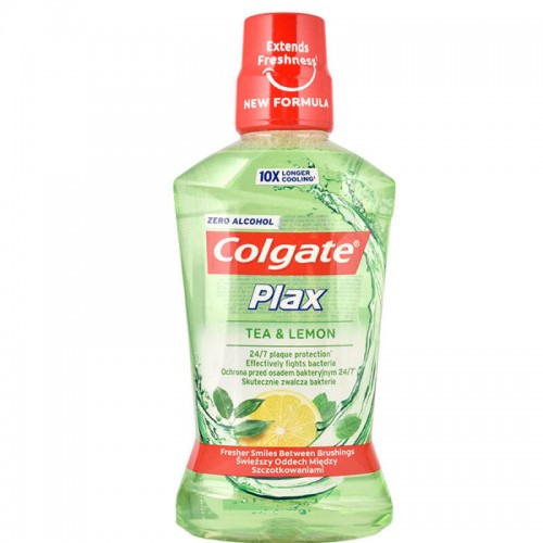Colgate Plax Çay & Limon Ağız Bakım Suyu 500ml