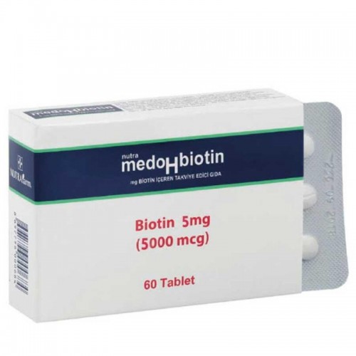 Dermoskin Medohbiotin Biotin 5mg - Takviye Edici Gıda 60 Tablet