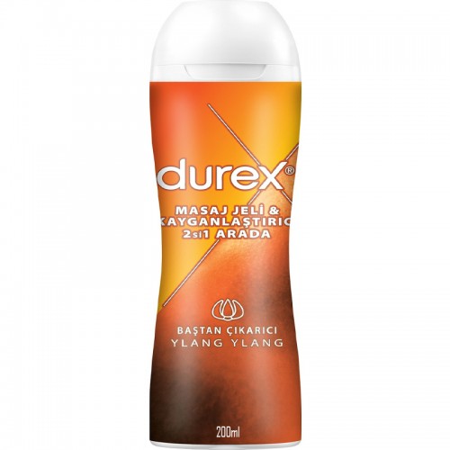 Durex Masaj Jeli ve Kayganlaştırıcı 2'si 1 Arada - Ylang Ylang