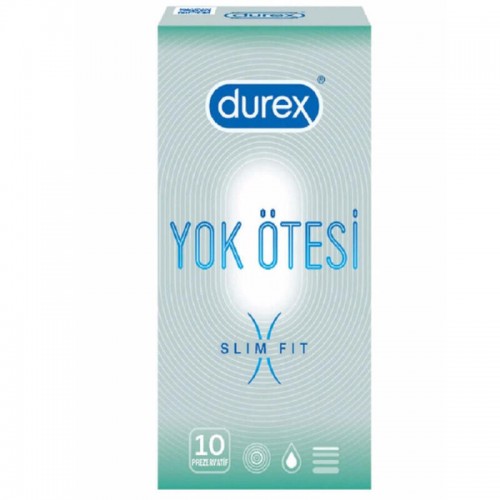 Durex Yok Ötesi Slim Fit Prezervatif 10'lu