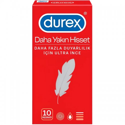 Durex Daha Yakın Hisset 10'lu Prezervatif