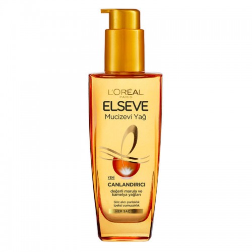 Elseve Mucizevi Saç Bakım Yağı 100ml
