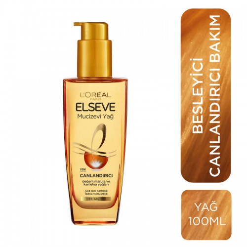 Elseve Mucizevi Saç Bakım Yağı 100ml
