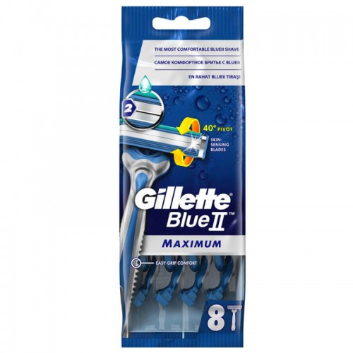 Gillette Blue2 Maximum Kullan At Tıraş Bıçağı 8'li