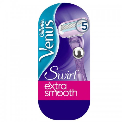 Gillette Venus Swirl Extra Smooth - Kadın Tıraş Makinesi Yedekli