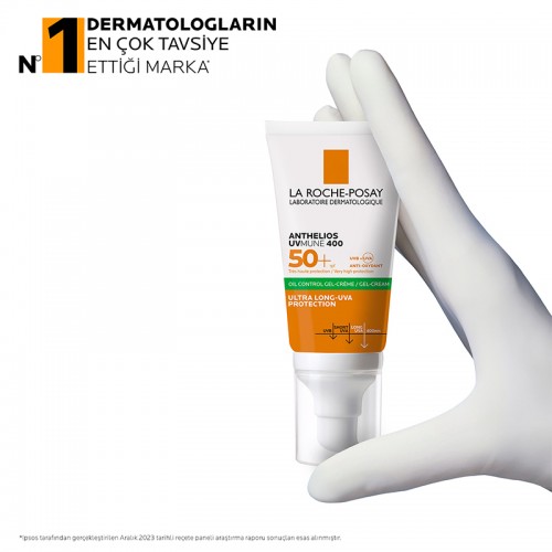 La Roche Posay Anthelios Dry Touch Gel-Cream SPF50+ Güneş Koruyucu 50ml