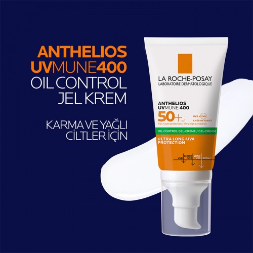 La Roche Posay Anthelios Dry Touch Gel-Cream SPF50+ Güneş Koruyucu 50ml
