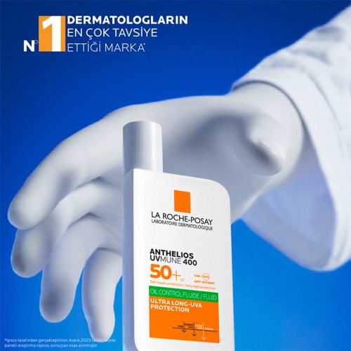La Roche Posay Anthelios Oil Control Fluide SPF 50+ Güneş Kremi 50ml