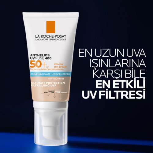 La Roche Posay Anthelios UVMune SPF50+Tinted - Renkli Güneş Kremi 50ml
