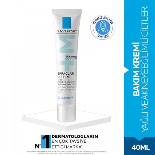 La Roche Posay Effaclar Duo+ M Yağlı Ciltler İçin Bakım Kremi 40ml