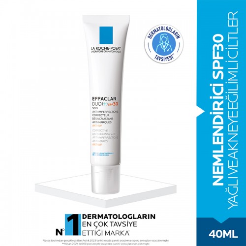 La Roche Posay Effaclar Duo (+) SPF30 - Yağlı Ciltler için Krem 40ml