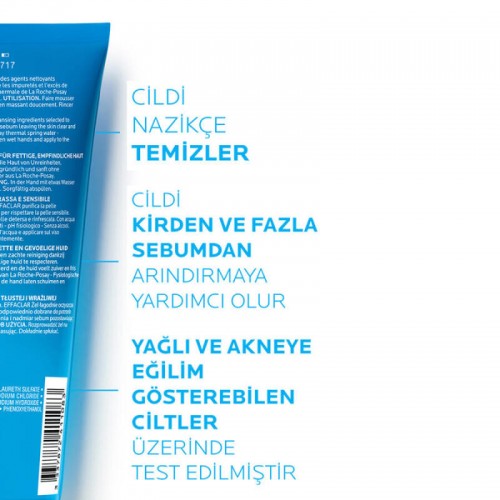 La Roche Posay Effaclar Gel - Yağlı Ciltler İçin Temizleyici Jel 200ml