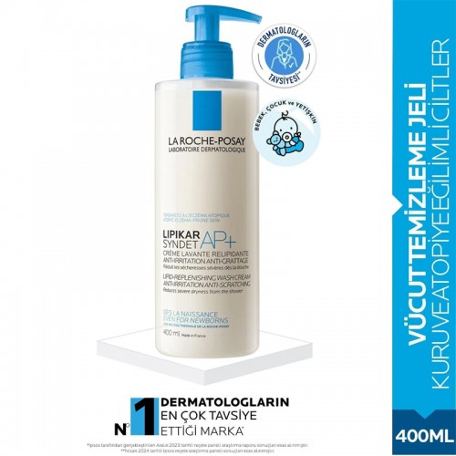 La Roche Posay Lipikar Syndet AP+ Hassas Cilt Vücut Yıkama Jeli 400ml