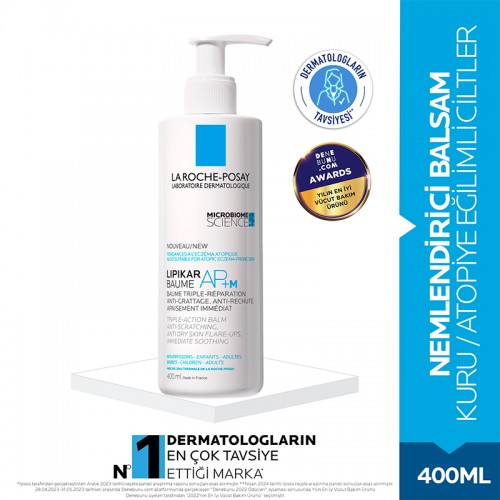 La Roche Posay Microbiome Science Lipikar Baume AP+M Yoğun Nemlendirici 400ml