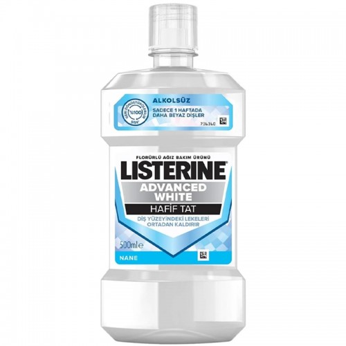 Listerine Advanced White - Ağız Bakım Suyu 500ml