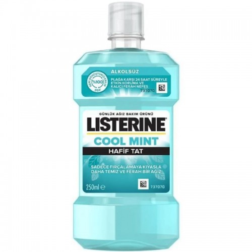 Listerine Cool Mint Ağız Bakım Suyu - Hafif Tat 250ml