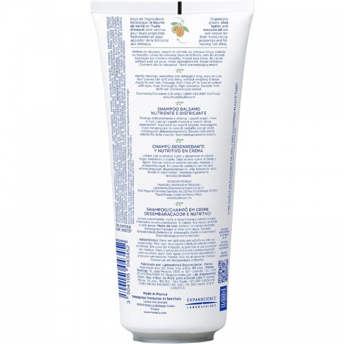 Mustela Detangling Nourishing Cream Shampoo - Kolay Tarama Saç Şampuanı 200ml
